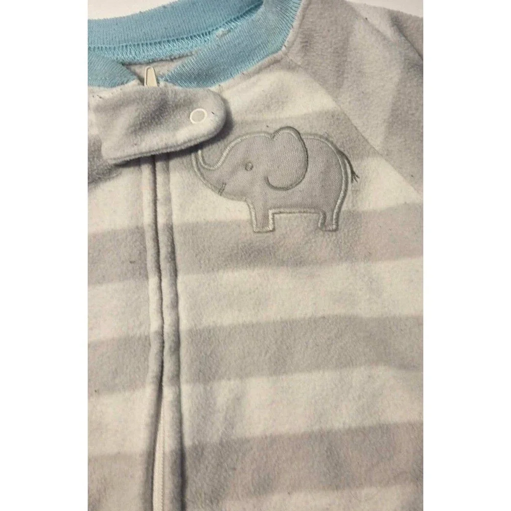 Carter’s Child of Mine Sleep Sack Baby Girls Boys 0-9M Sleeper Fleece Elephant